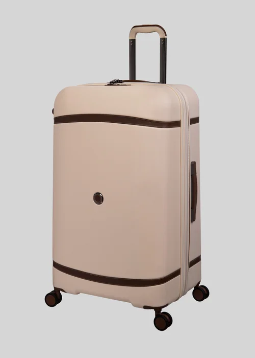 IT Luggage Cream Trunk Suitcase - Medium Image 3