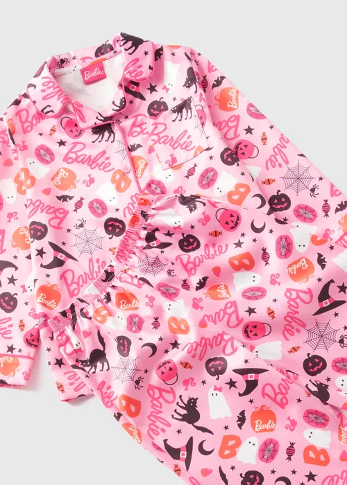 Barbie Girls Halloween Pyjama Set (4-12yrs) - Age 4 Years Image 2
