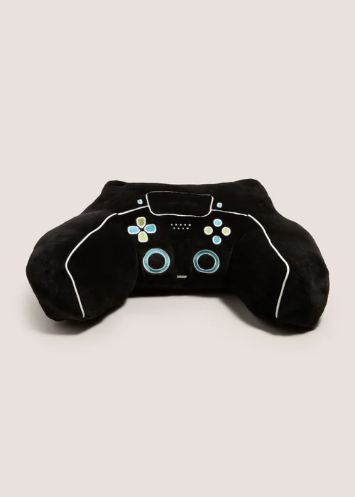 Black Gamer Cuddle Cushion Image 2