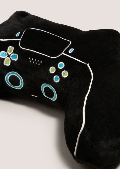 Black Gamer Cuddle Cushion Image 3