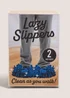Blue Novelty Slippers Image 1
