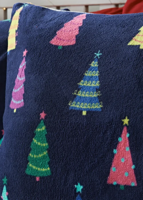 Joyful Christmas Tree Fleece Duvet Set - Single Image 2