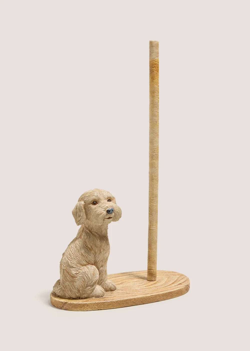 Beige Cockapoo Toilet Roll Holder Image 1