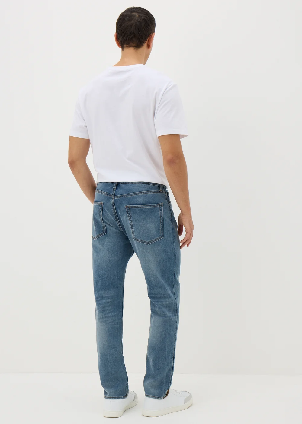 Blue Comfort Denim Jeans - 30 R Image 2