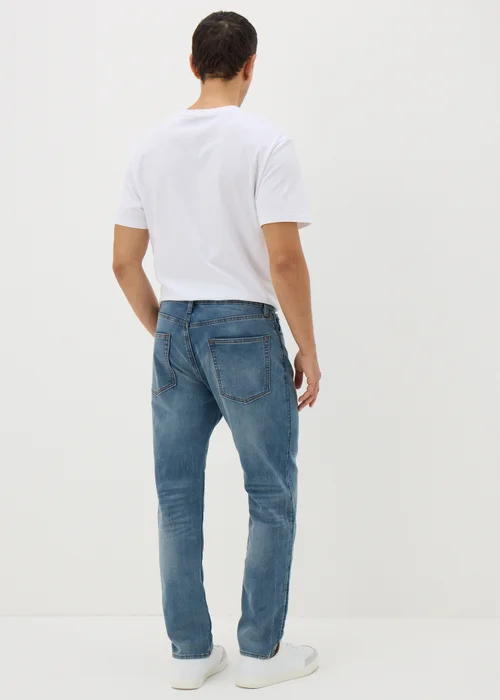 Blue Comfort Denim Jeans - 30 R Image 2