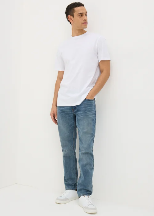 Blue Comfort Denim Jeans - 30 R Image 1