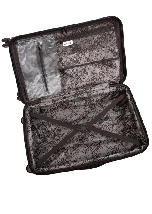 BritBag Galloway Brown Mulch Suitcase with TSA Lock - Cabin Image 5