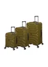 BritBag Galloway Olive Nut Suitcase with TSA Lock - Cabin Image 1