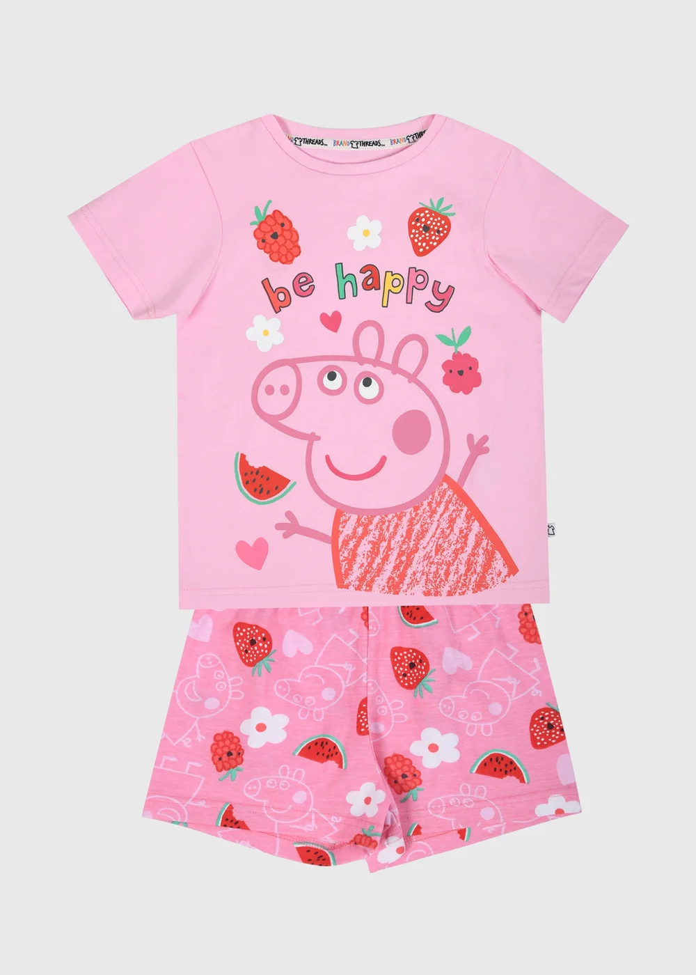 Girls Peppa Shortie - Age 12 - 24 Months Image 1