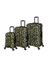 BritBag Annamite Moss Black/Green Geo Print Medium Suitcase with TSA Lock - Cabin Image 1