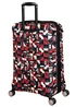 BritBag Annamite Skin Black/Red Geo Print Cabin Suitcase with TSA Lock - Cabin Image 2