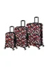 BritBag Annamite Skin Black/Red Geo Print Cabin Suitcase with TSA Lock - Cabin Image 1