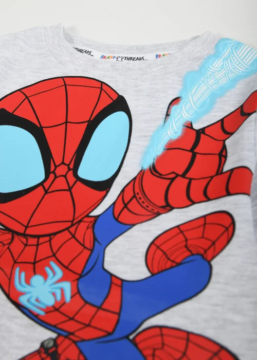 Spiderman and his Amazing Friends Pyjamas - Age 12 - 24 Months Image 3