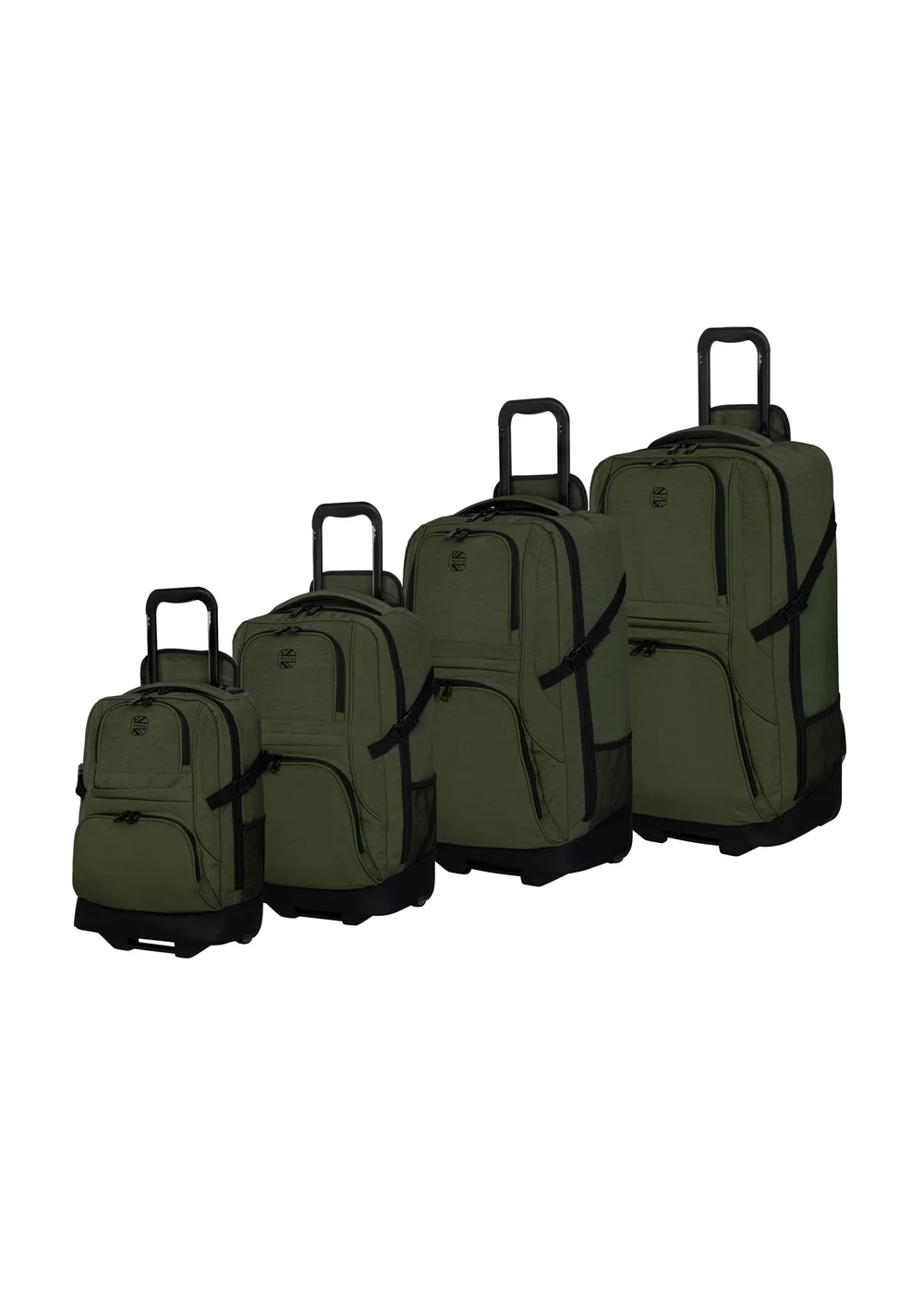 BritBag Nauru Khaki Trolley Backpack - Cabin Image 1