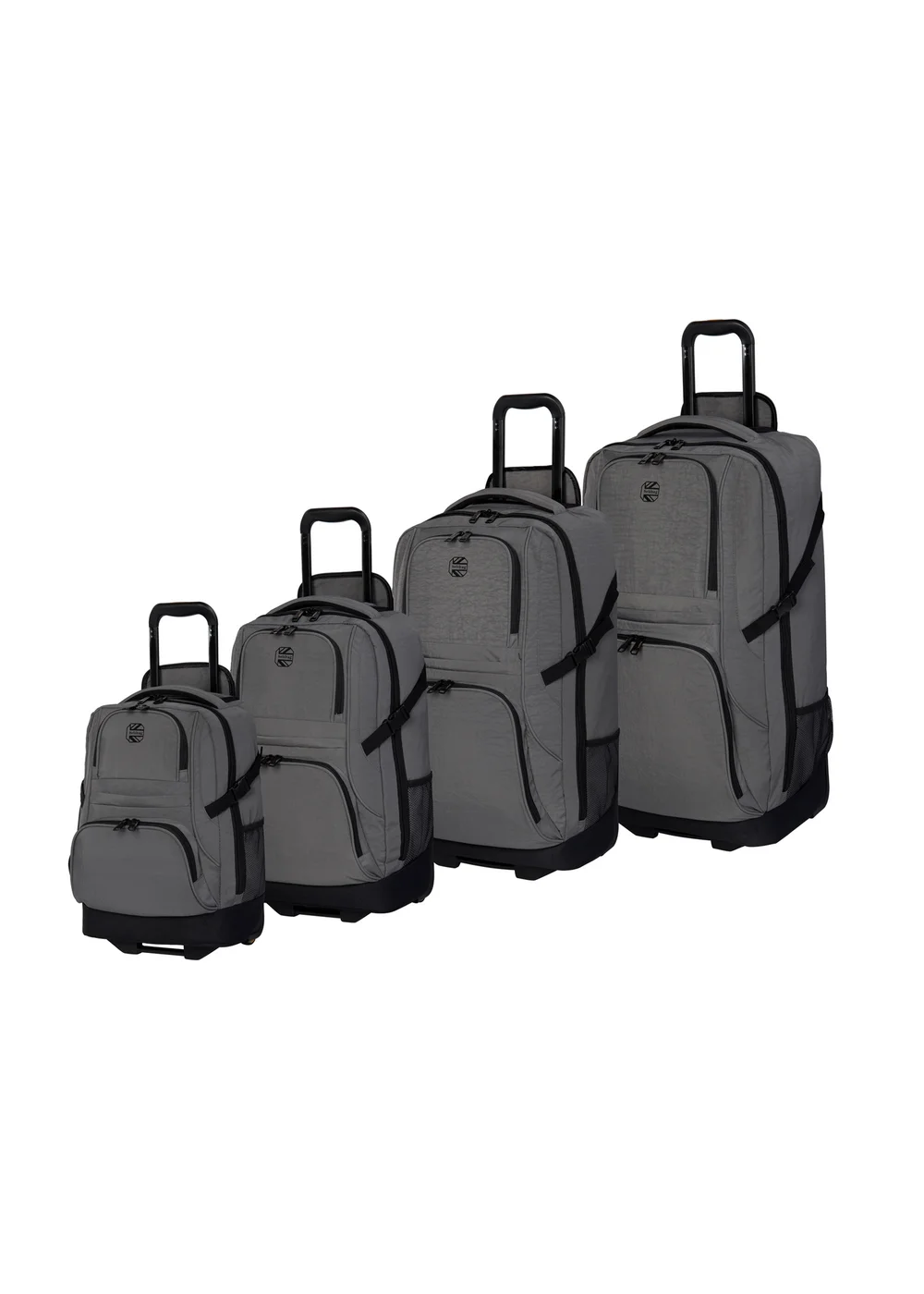 BritBag Nauru Charcoal Trolley Backpack - Large Image 1