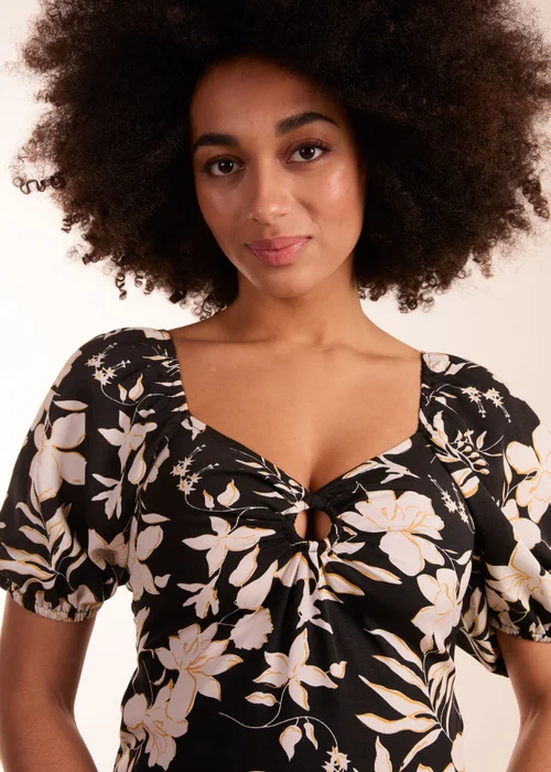 Blue Vanilla Black Ring Detail Mini Dress - 12 Image 3