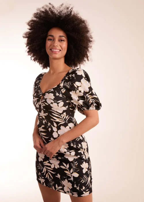 Blue Vanilla Black Ring Detail Mini Dress - 12 Image 1
