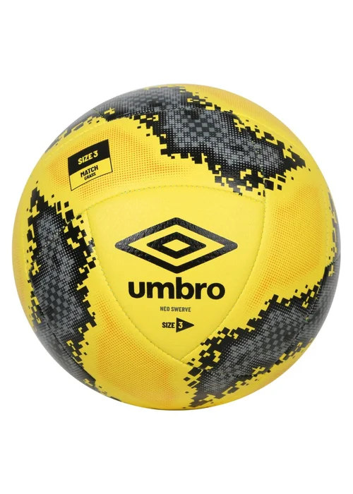 Umbro Yellow Neo Swerve Ni Football - 3 Image 1