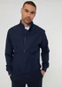 Threadbare Navy Showerproof Harrington Style Jacket - 2XL Image 1