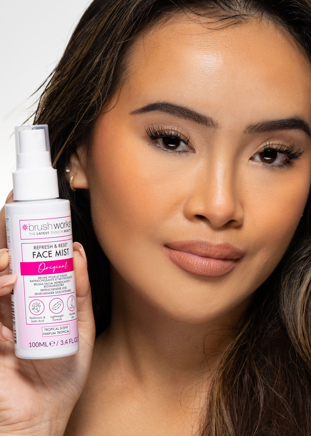 Brushworks Setting Spray & Refresh Mist Duo - One Size Image 2