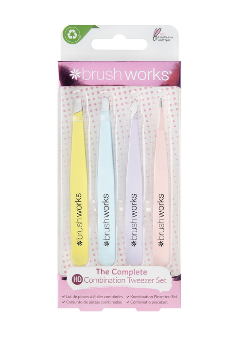 Brushworks Tweezer Set - One Size Image 1