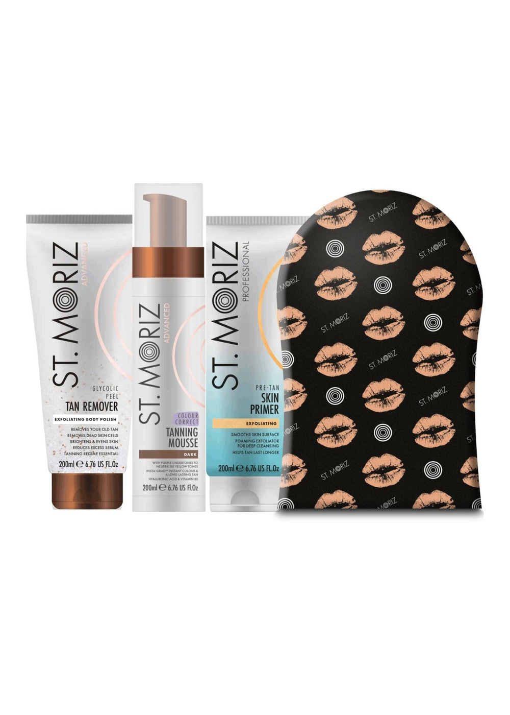 St Moriz Colour Correcting Tan Set - Dark - One Size Image 1