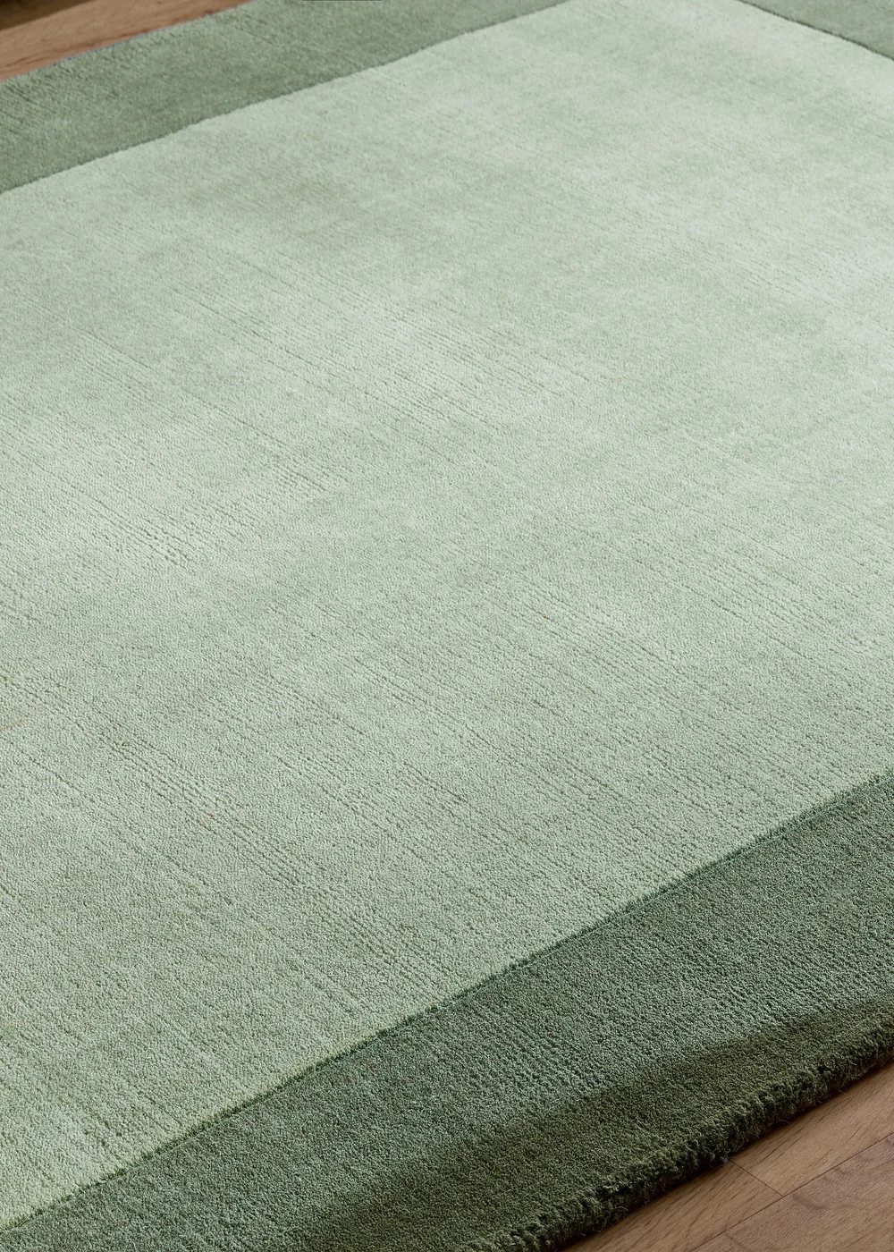 Origins Sage Green Borders Rug - 80 x 150 Image 5