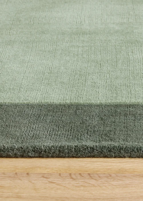 Origins Sage Green Borders Rug - 80 x 150 Image 4