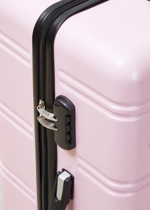 Rock Pink Lisbon Suitcase - Small Image 4