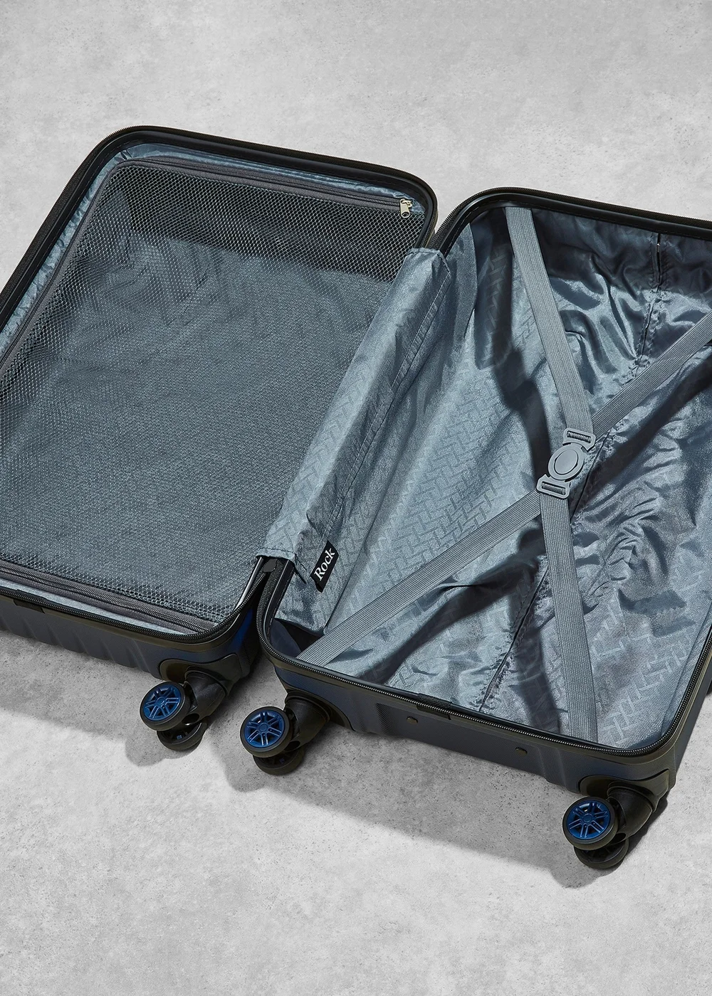 Rock Santiago Suitcase Black - Large Image 4