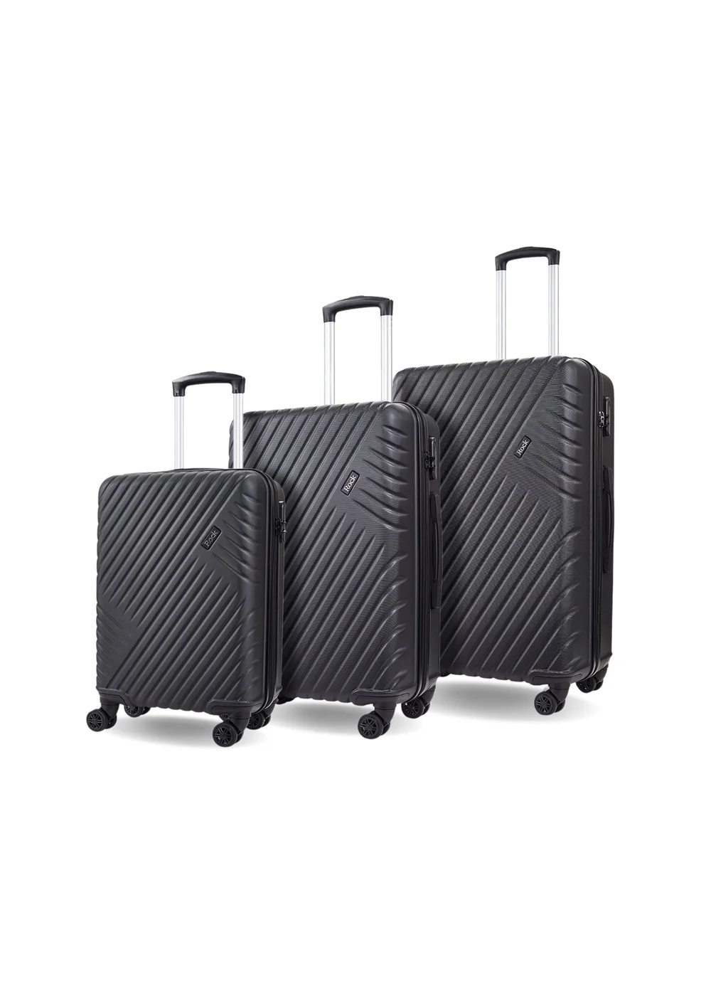 Rock Santiago Suitcase Black - Large Image 1