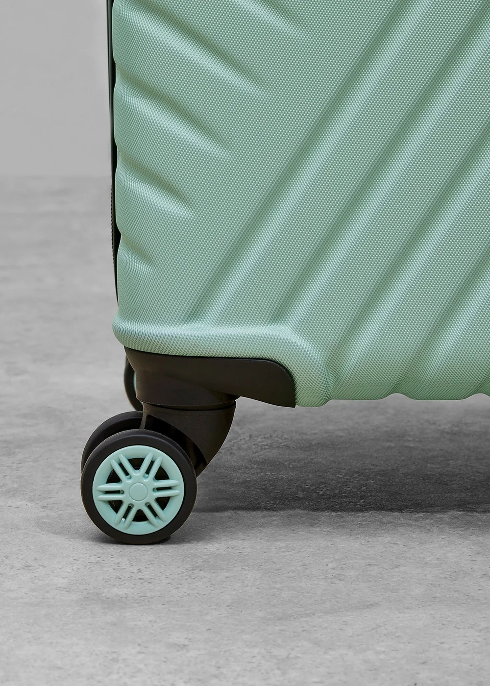 Rock Santiago Suitcase Green - Small Image 3