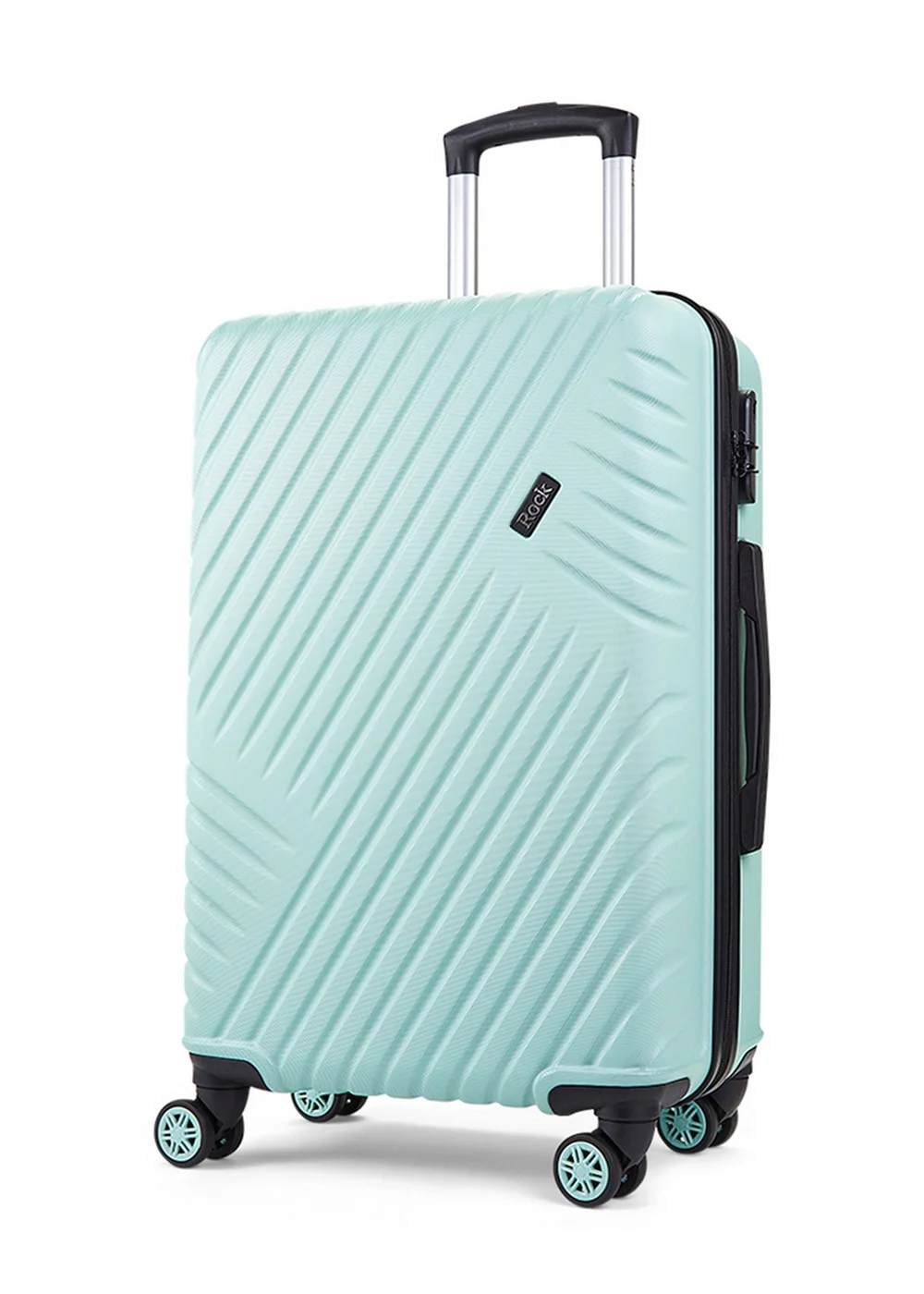 Rock Santiago Suitcase Green - Small Image 2