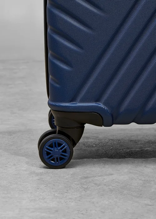 Rock Santiago Suitcase Navy - Large Image 3