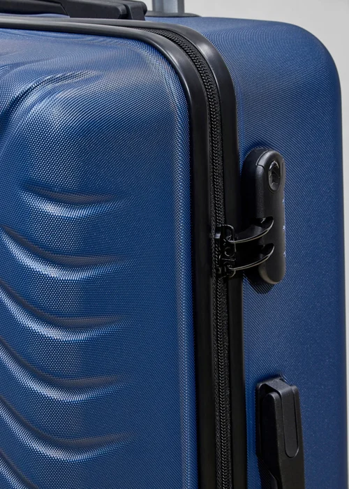 Rock Santiago Suitcase Navy - Large Image 4