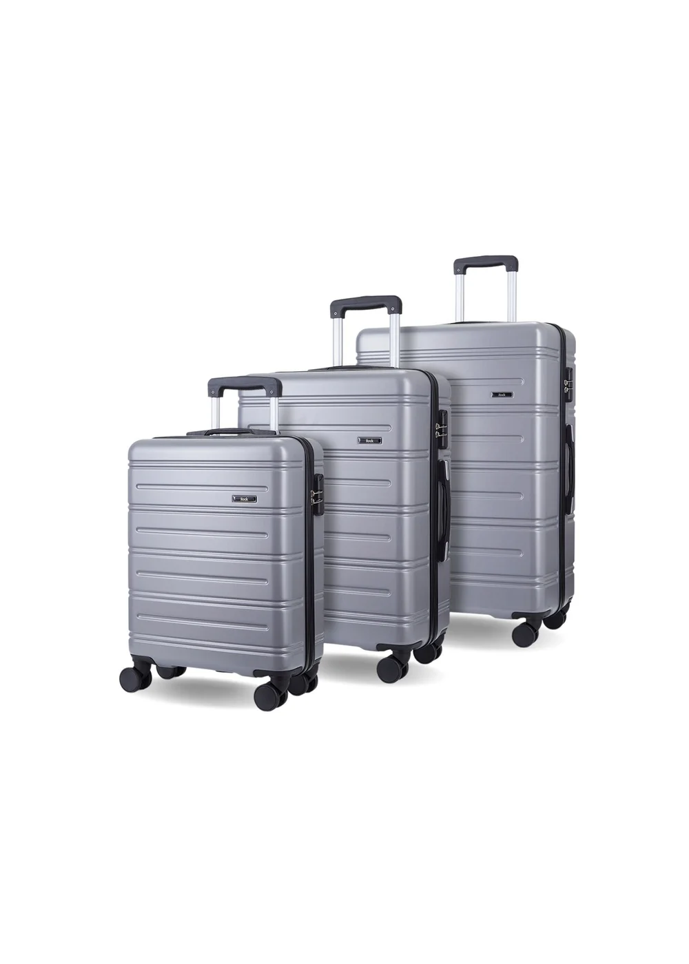 Rock Grey Lisbon Suitcase - Small Image 1