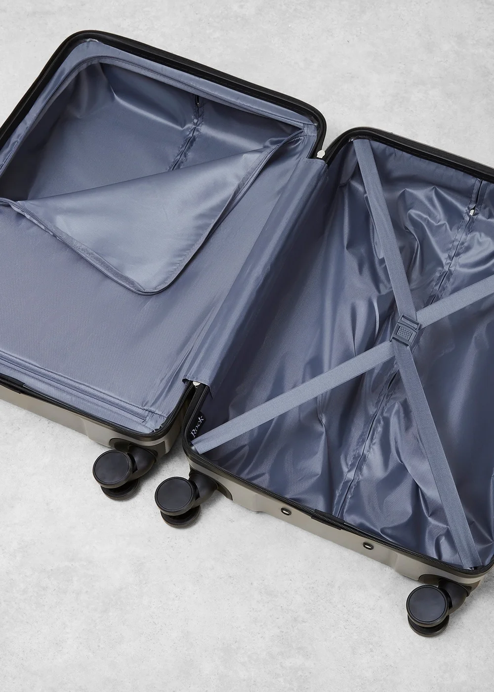 Rock Grey Lisbon Suitcase - Small Image 5