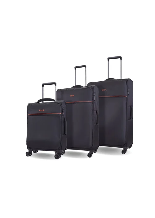 Rock Black/Orange Pegasus Suitcase - Small Image 1