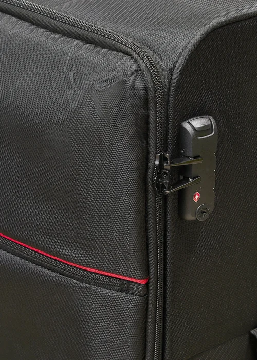 Rock Black/Red Pegasus Suitcase - Small Image 4