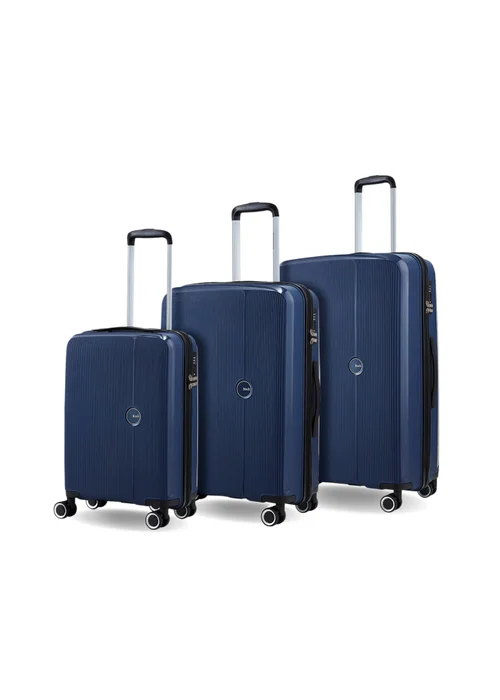 Rock Navy Hudson Suitcase - Small Image 1