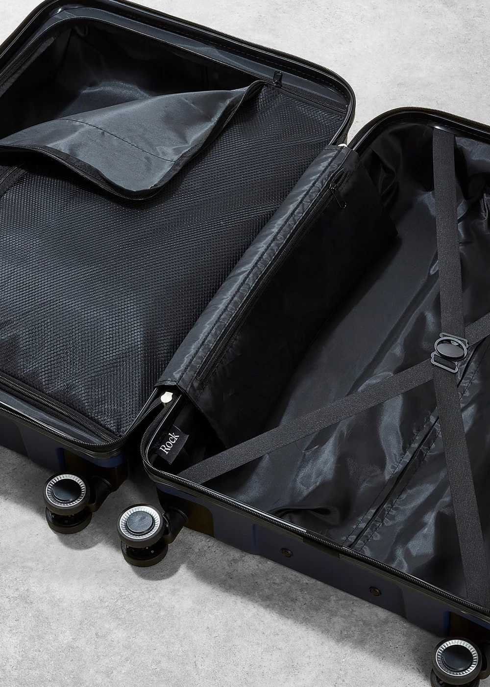 Rock Navy Hudson Suitcase - Small Image 5
