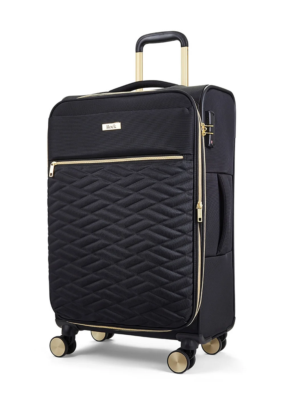 Rock Sloane Suitcase Black - UNDERSEAT Image 2