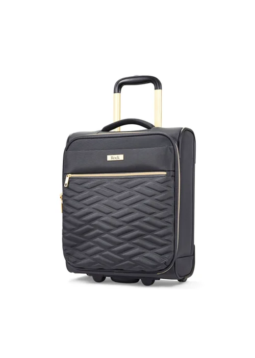 Rock Sloane Suitcase Charcoal - Small Image 3