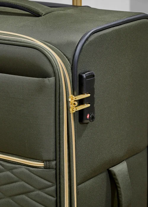 Rock Sloane Suitcase Khaki - Small Image 4