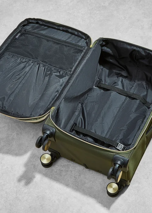 Rock Sloane Suitcase Khaki - Small Image 5