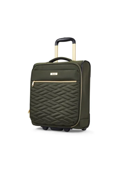 Rock Sloane Suitcase Khaki - Small Image 3