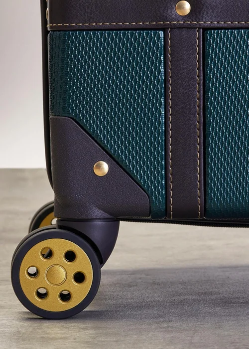 Rock Vintage Suitcase Emerald Green - Small Image 3