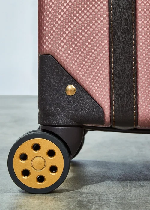 Rock Vintage Suitcase Pink - Small Image 3
