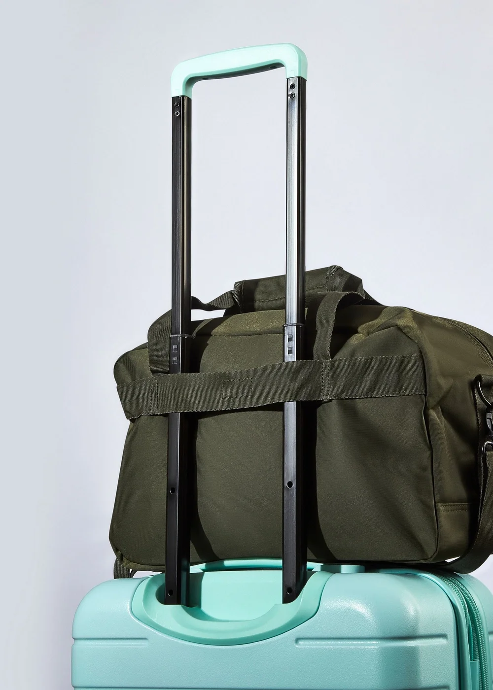 Rock Sage Green Platinum Shoulder Bag - Small Image 3