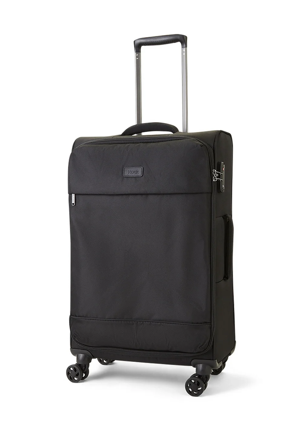 Rock Paris Suitcase Black - Medium Image 2